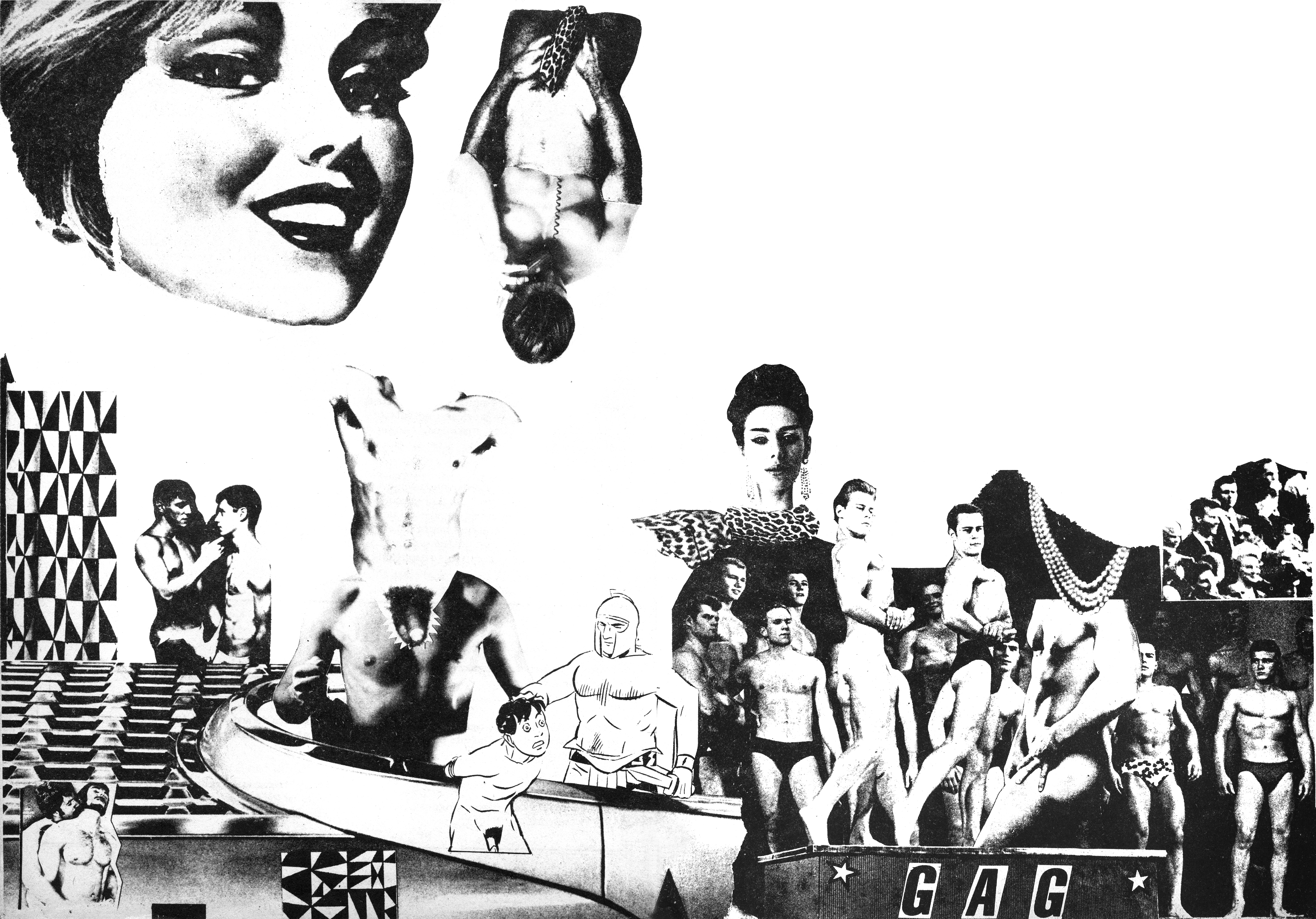 Collage gráfico de Marcelo Pombo / GAG