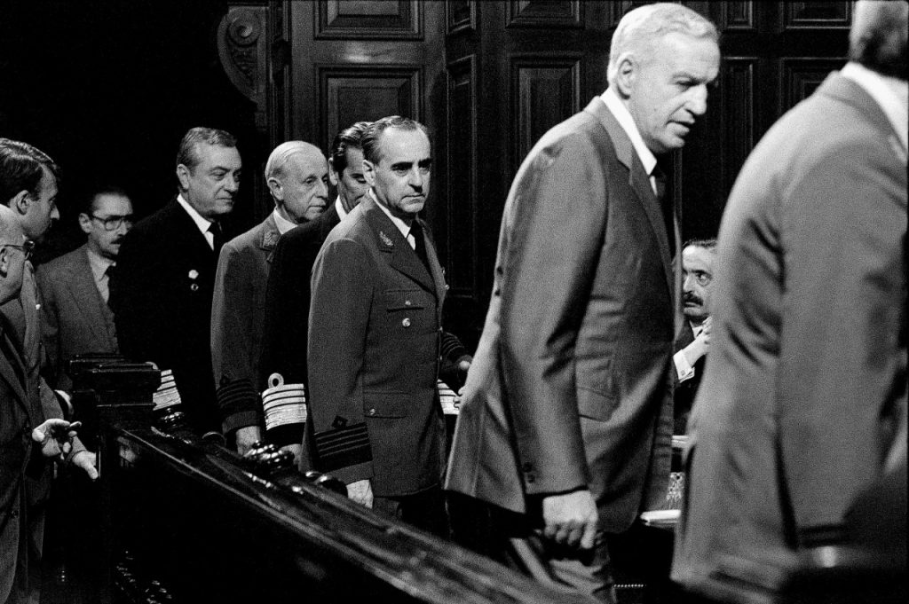 Juicio a las Juntas — registro fotográfico